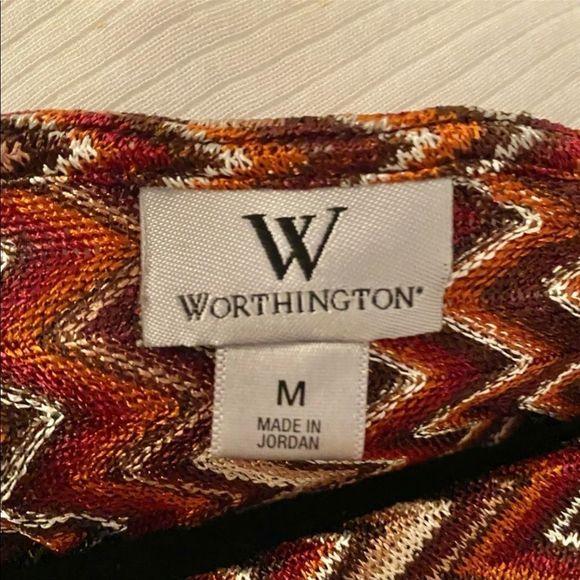 vtg y2k•missoni patterned worthington top - Picture 7 of 7